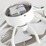 Kemi | Modern Ceiling Fan with LED Light, 5-Blade DC Motor and 6 Speed Settings for Living Room and Bedroom