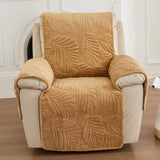 Cozique | Recliner Chair Cover Anti Slip Sofa Protector with Leaf Pattern for Living Room and Home Use