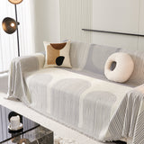 Voryx | Chenille Sofa Cover with Arch Pattern Design for Pet-Friendly Homes in Multiple Sizes