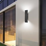 Selvik | Modern Aluminium Outdoor Wall Light with IP65 Rating in Four Lengths for Garden, Patio and Driveway