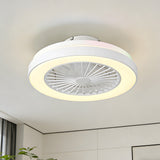 Teri | Modern Ceiling Fan with LED Light, 6-Speed DC Motor and Colour Temperature Control for Living Room and Bedroom