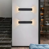 Selvik | Modern Aluminium Outdoor Wall Light with IP65 Rating in Four Lengths for Garden, Patio and Driveway