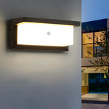 Ova | Waterproof Black Aluminium Outdoor Wall Light with IP65 Rating in Horizontal and Vertical, Four Sizes