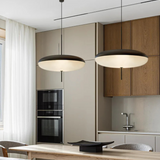 Avelyne | Japandi Eclipse Pendant Light with Acrylic Disc Design for Dining and Living Spaces
