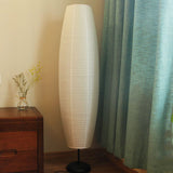 Nerissa | Modern Paper Shade Floor Lamp with Dual E14 Lights for Bedroom and Living Room