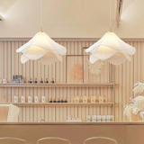 Almirae | Japandi Fabric Pendant Light with Warm Glow for Modern Interiors