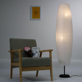 Nerissa | Modern Paper Shade Floor Lamp with Dual E14 Lights for Bedroom and Living Room