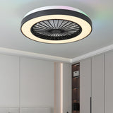 Teri | Modern Ceiling Fan with LED Light, 6-Speed DC Motor and Colour Temperature Control for Living Room and Bedroom