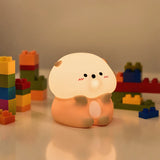 Amoura | Cute LED Night Light Rechargeable Soft Silicone Bedside Lamp