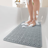 Bralix | Non-Slip Bath Mat with Strong Suction Cups for Safe Showering