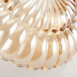 Amyra | Vintage Amber Glass Ceiling Lamp for Living Room and Bedroom