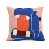 Kelro | Nordic Animal Embroidered Cushion Cover for Sofa Decor