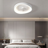 Pelor | Modern Minimalist Ceiling Fan with Stepless Dimmable LED and Remote Control for Bedroom and Living Room
