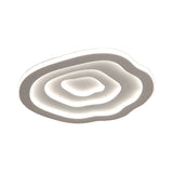 Norielle | Modern White LED Ceiling Light with Soft Warm Glow