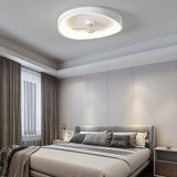Pelor | Modern Minimalist Ceiling Fan with Stepless Dimmable LED and Remote Control for Bedroom and Living Room