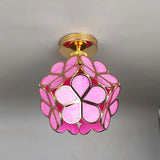 Velunae | Elegant Flower Ceiling Light with Acrylic Shade for Bedrooms, Hallways and Living Rooms