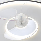 Doro | Modern Ceiling Fan with LED Light, Remote Control and 3 Colour Temperatures for Living Room and Bedroom