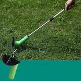 Nari | Cordless Mini Grass Trimmer with Extendable Rod and Debris Shield for Garden Edge Cutting