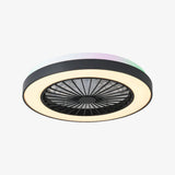 Teri | Modern Ceiling Fan with LED Light, 6-Speed DC Motor and Colour Temperature Control for Living Room and Bedroom