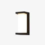 Ova | Waterproof Black Aluminium Outdoor Wall Light with IP65 Rating in Horizontal and Vertical, Four Sizes