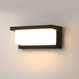 Ova | Waterproof Black Aluminium Outdoor Wall Light with IP65 Rating in Horizontal and Vertical, Four Sizes