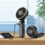 Mini Handheld Fan – Portable USB Rechargeable Pocket Fan