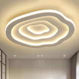 Norielle | Modern White LED Ceiling Light with Soft Warm Glow