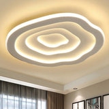 Norielle | Modern White LED Ceiling Light with Soft Warm Glow