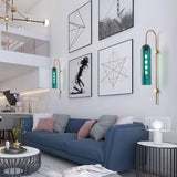 Orlissa | Modern Glass Wall Sconce with E26/E27 Base for Bedroom & Hallway Lighting