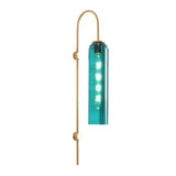 Orlissa | Modern Glass Wall Sconce with E26/E27 Base for Bedroom & Hallway Lighting