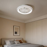 Savi | Modern Ceiling Fan with LED Light, 6-Speed DC Motor and 360° Rotation for Living Room and Bedroom