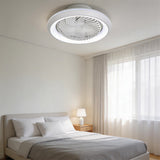 Savi | Modern Ceiling Fan with LED Light, 6-Speed DC Motor and 360° Rotation for Living Room and Bedroom