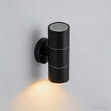 Siro | Up Down Outdoor Wall Light in Stainless Steel with GU10 Fitting for Garden and Patio