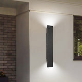 Selvik | Modern Aluminium Outdoor Wall Light with IP65 Rating in Four Lengths for Garden, Patio and Driveway