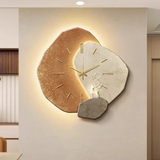 Avenire | Wood LED Backlit Wall Clock with Silent Quartz Movement in Three Styles for Living Room and Bedroom