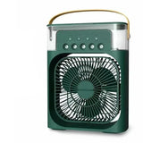 Portable Mini Humidifier Fan – 2-in-1 Desktop Air Cooler