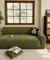 Rhona | Stretch Sofa Cover in Soft Velvet with Elasticated Non Slip Fit