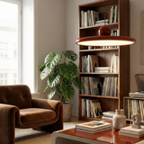 Lumelle | Bauhaus Inspired Pendant Light with Acrylic Disc and Architectural LED Lighting