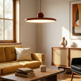 Lumelle | Bauhaus Inspired Pendant Light with Acrylic Disc and Architectural LED Lighting