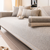 Delo | Non-Slip Polyester Sofa Cover in Four Colours and Multiple Sizes for Living Room Use