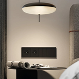 Avelyne | Japandi Eclipse Pendant Light with Acrylic Disc Design for Dining and Living Spaces