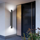 Selvik | Modern Aluminium Outdoor Wall Light with IP65 Rating in Four Lengths for Garden, Patio and Driveway