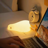 Amoura | Cute LED Night Light Rechargeable Soft Silicone Bedside Lamp