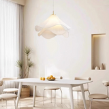 Almirae | Japandi Fabric Pendant Light with Warm Glow for Modern Interiors