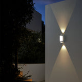 Vaselle | Nordic Up Down LED Outdoor Wall Light with Frosted Acrylic and IP65 Waterproof Aluminium Design