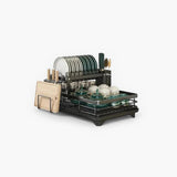 Talvyn | Modern Kitchen Dish Drying Rack with Drainage