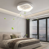 Pelor | Modern Minimalist Ceiling Fan with Stepless Dimmable LED and Remote Control for Bedroom and Living Room