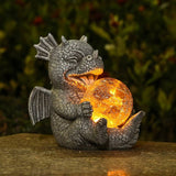 Valique | Decorative Dragon Table Lamp with Touch Control, 15 Hour Battery Life, Indoor and Outdoor