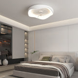 Pelor | Modern Minimalist Ceiling Fan with Stepless Dimmable LED and Remote Control for Bedroom and Living Room