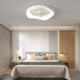 Pelor | Modern Minimalist Ceiling Fan with Stepless Dimmable LED and Remote Control for Bedroom and Living Room